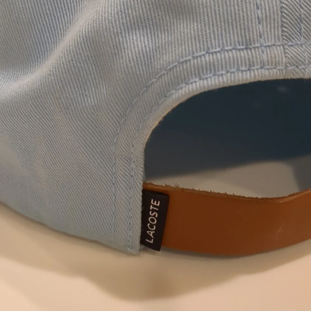 Lacoste Oversized Alligator Logo Cap